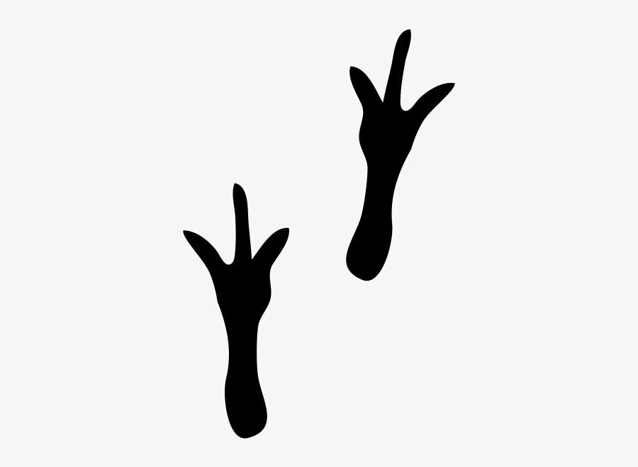 Pterodactyl Footprint Rubber Stamp"
 Class="lazyload - Pterodactyl Footprint, Transparent Clipart