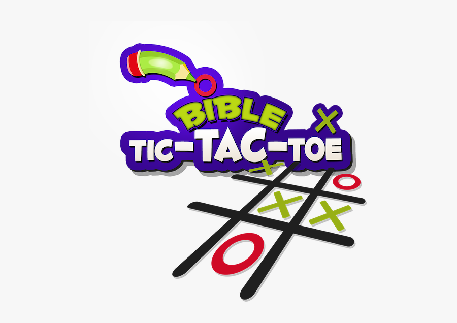 Bible Tic Tac Toe - Tic Tac Toe Bible Game, Transparent Clipart