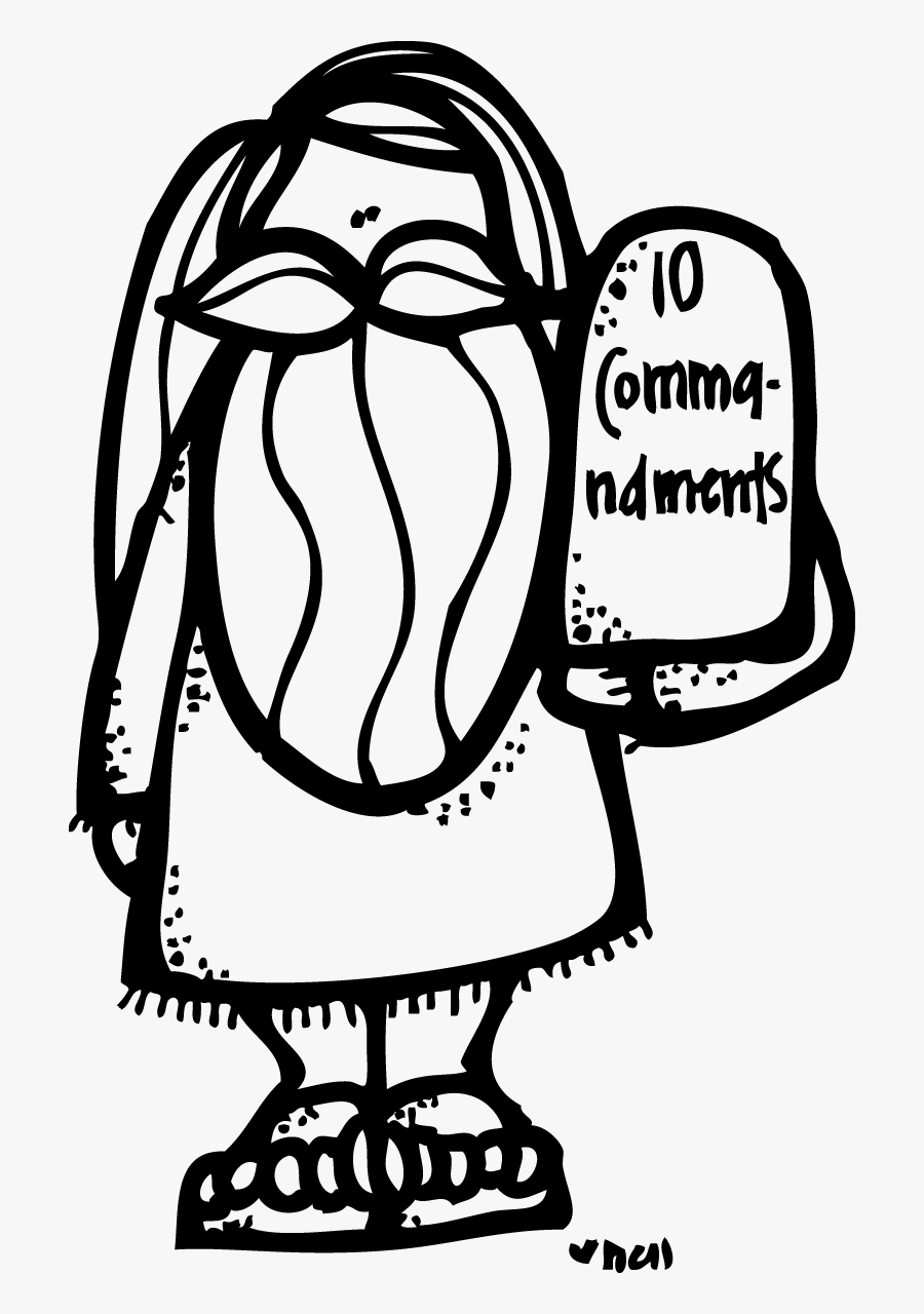 Sydney Clipart Bible - Ten Commandments Clipart Black And White, Transparent Clipart