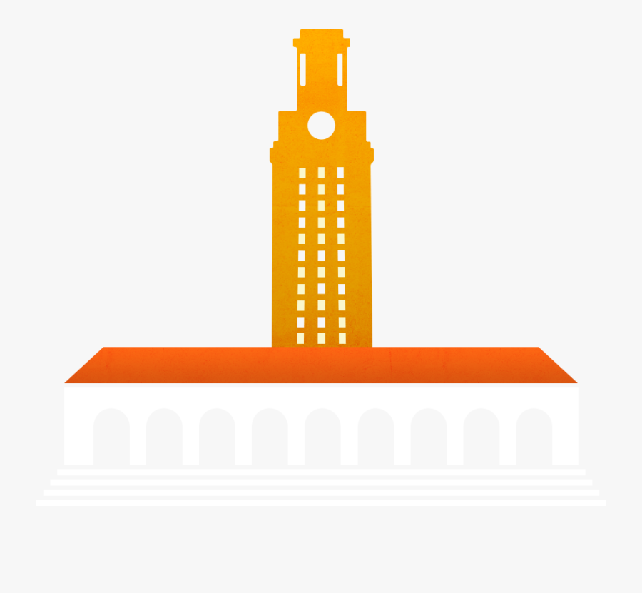 Transparent Twin Tower Clipart - University Of Texas Tower Clip Art, Transparent Clipart