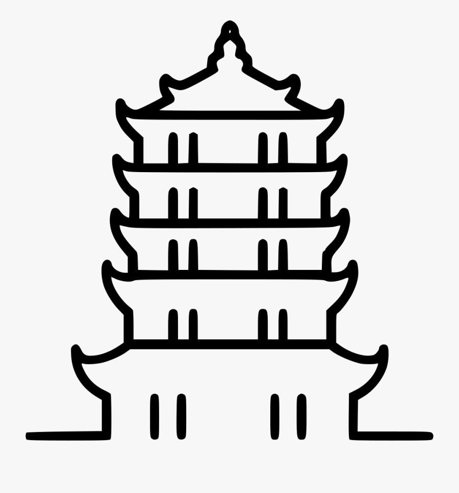 Png File Svg - Chinese Tower Clipart Png, Transparent Clipart