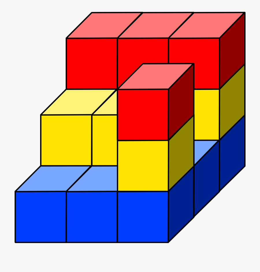 Clipart Cube Tower - Cubes Clipart, Transparent Clipart