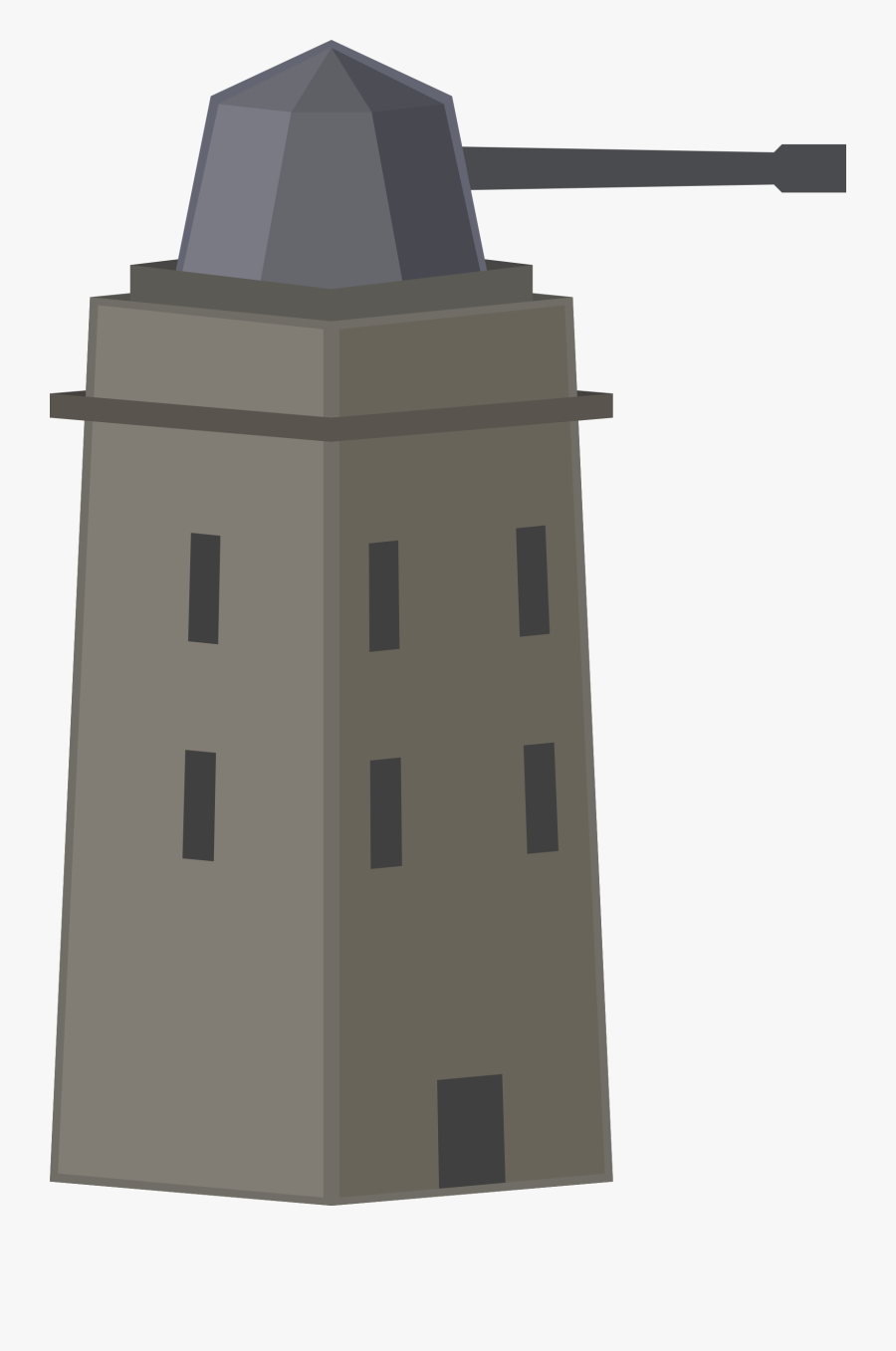 Anti-air Tower Or Turret Clip Arts - Turret Clipart, Transparent Clipart