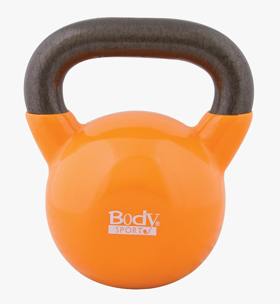 Kettlebell Transparent Png - Kettlebell Orange, Transparent Clipart