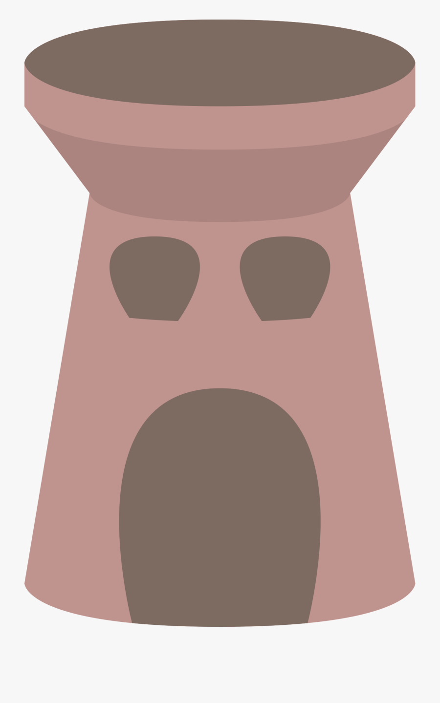 Tower Cartoon Face - Medieval Cartoon Tower Transparent, Transparent Clipart