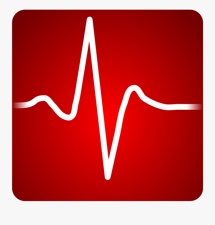 File Ecg For Portal - Heart Rate Sign, Transparent Clipart