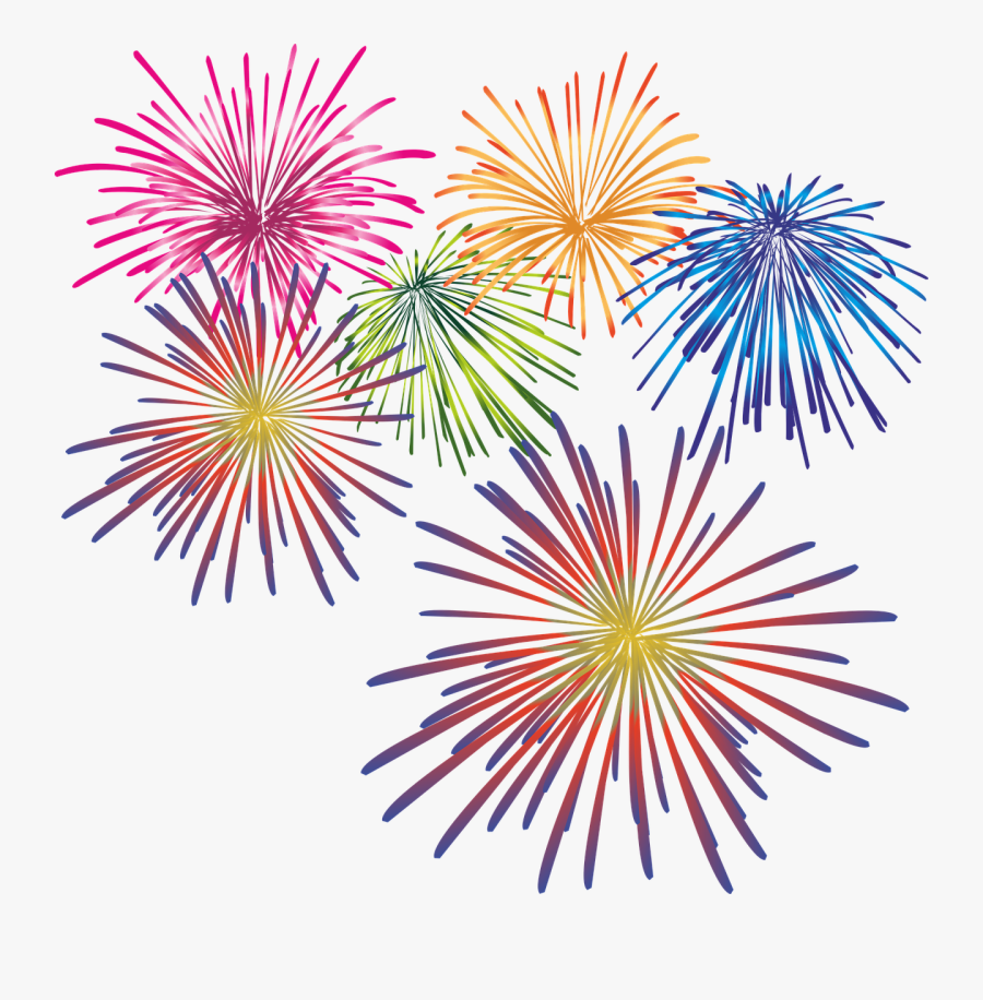 Transparent 4th Of July Fireworks, Transparent Clipart