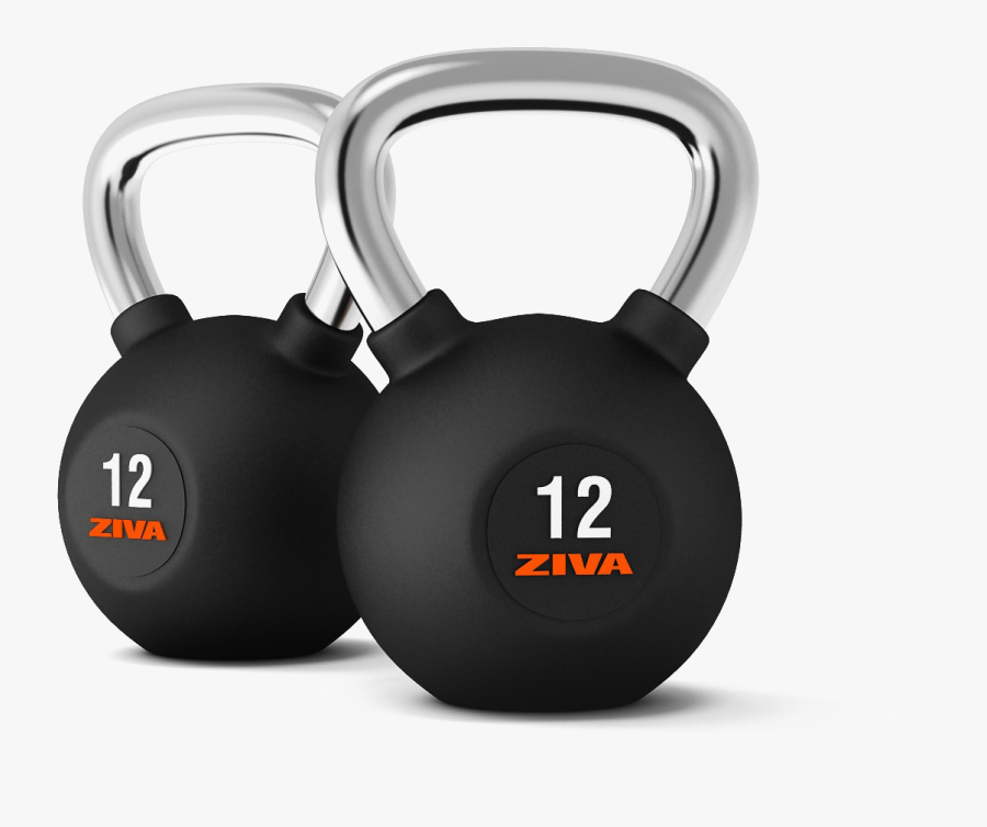 Kettlebell Png File - Sl Virgin Rubber Kettlebell 4kg, Transparent Clipart