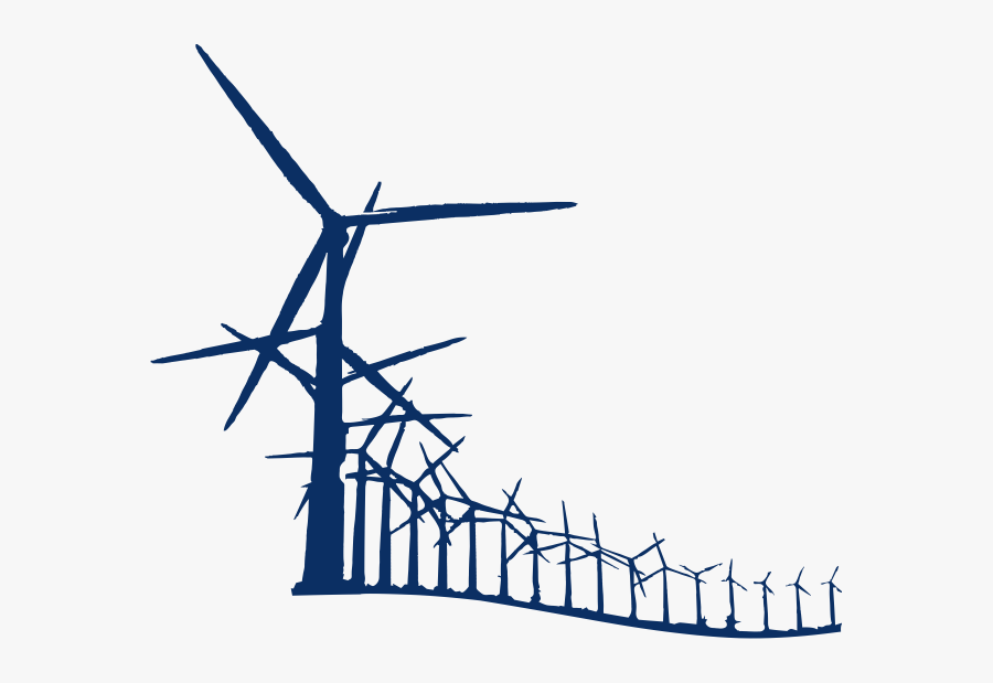 Wind Farm Png - Wind Turbine Farm Png, Transparent Clipart