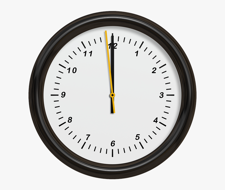 Clock, Time Of, Time, New Year"s Eve, Before Midnight - Prypiat, Transparent Clipart