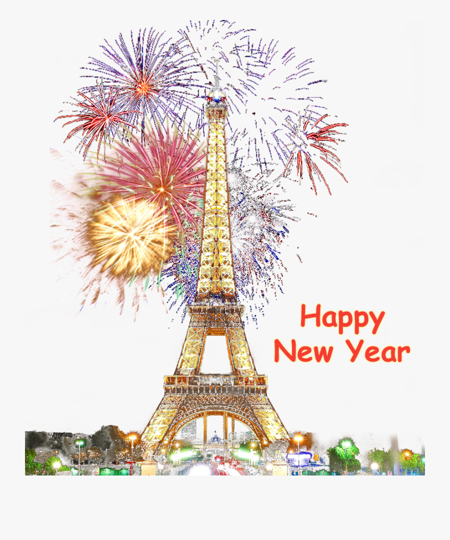 Clip Art Paris Happy No Image - Transparent Background Firework Gif Transparent, Transparent Clipart