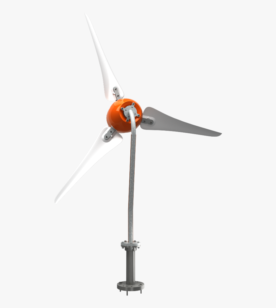 Wind Turbine, Transparent Clipart