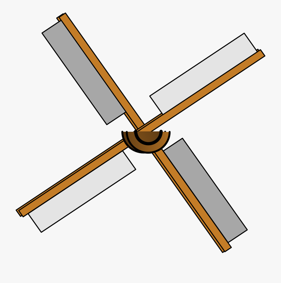Mill Clipart Windmill Blade - Windmill Blades Png, Transparent Clipart