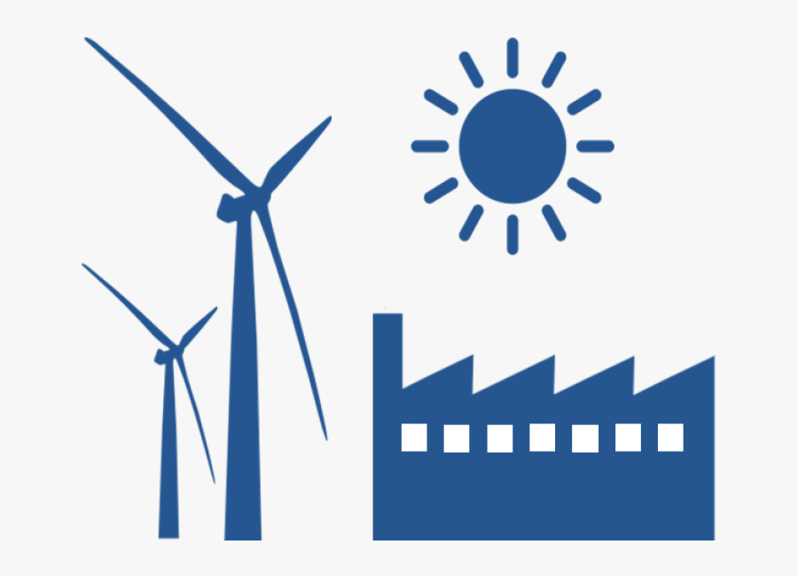 Wind Turbine Clip Art, Transparent Clipart