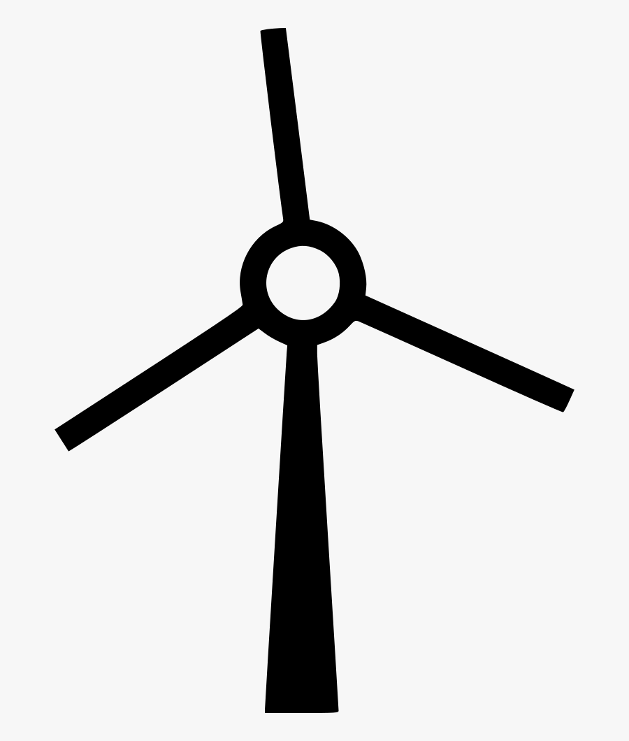 Wind Turbine, Transparent Clipart