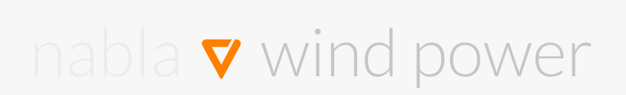 Nabla Wind Power Logo, Transparent Clipart