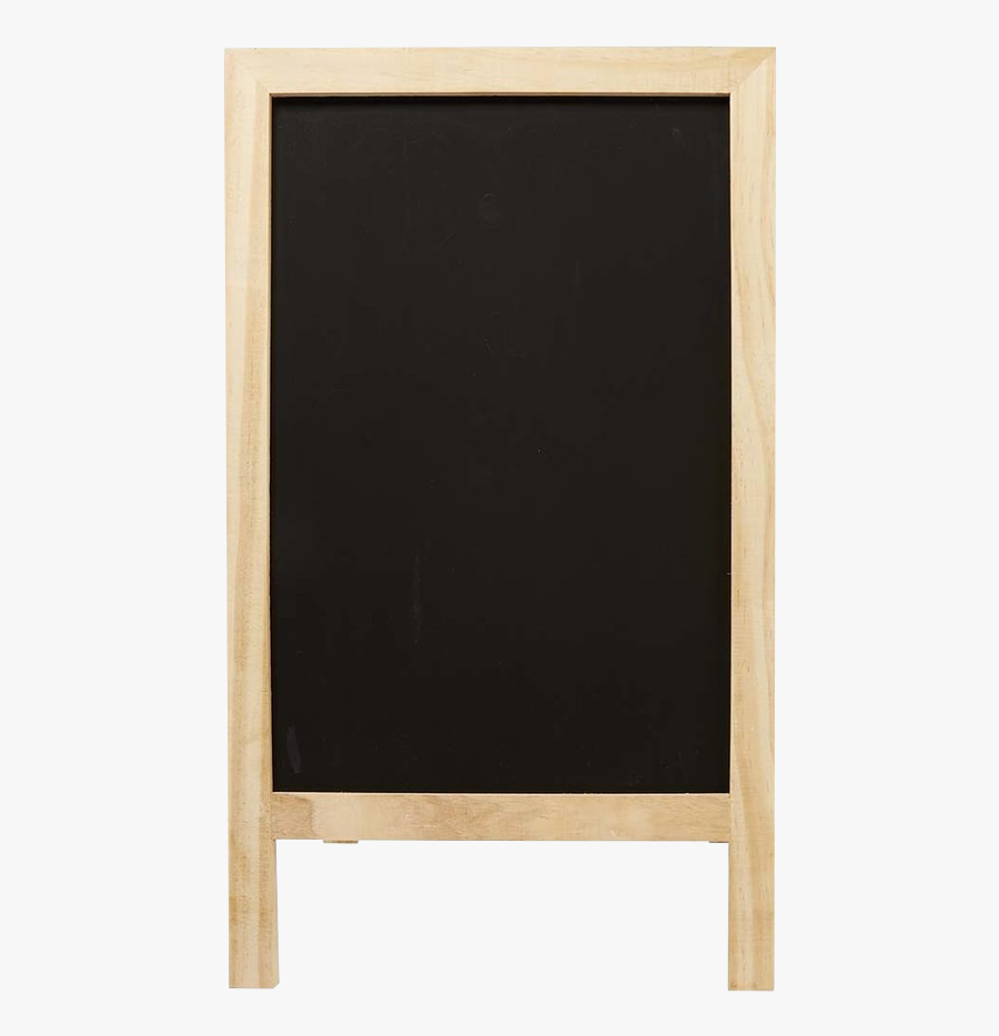 Wood Blackboard Sidewalk Sign Png Image - Blackboard Transparent, Transparent Clipart