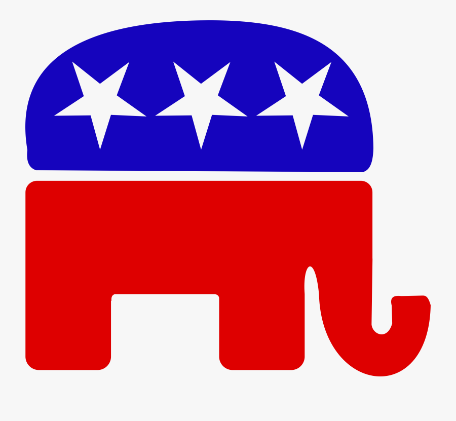 Area,text,line - Us Republican Party Flag, Transparent Clipart