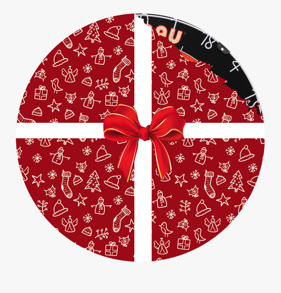 Dart Board Png - Christmas Background Pattern Red, Transparent Clipart