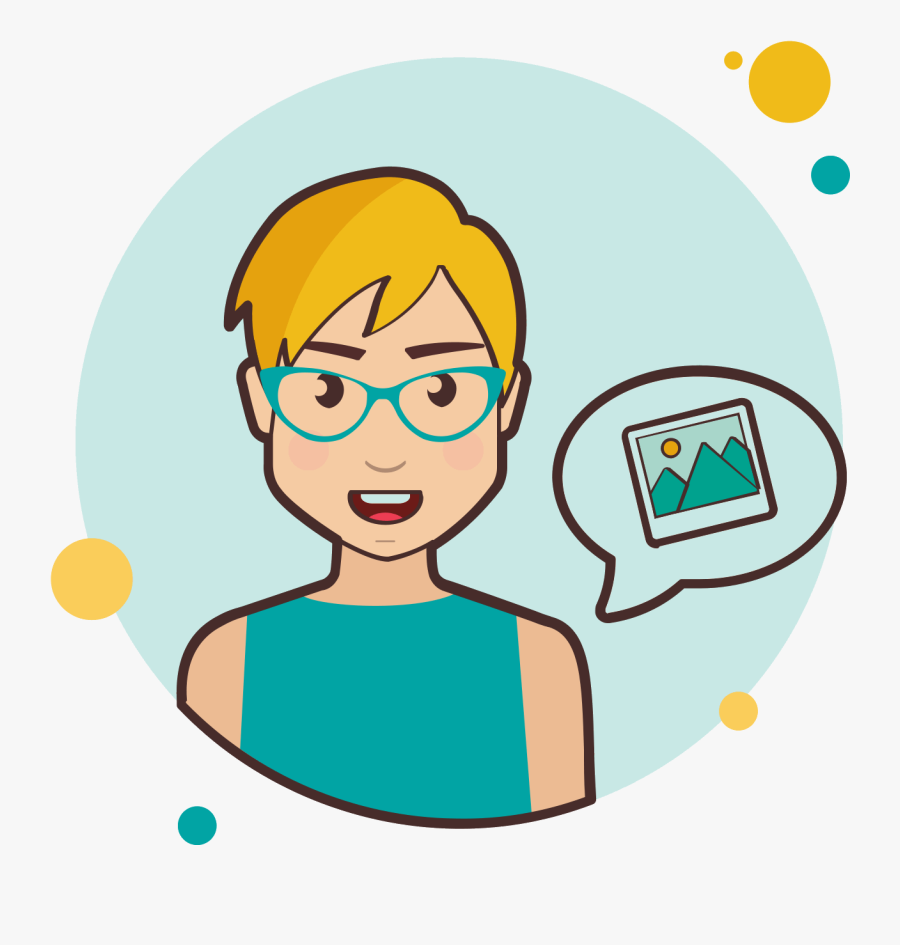 Short Hair Blond Images Icon - Signo De Interrogacion Png, Transparent Clipart