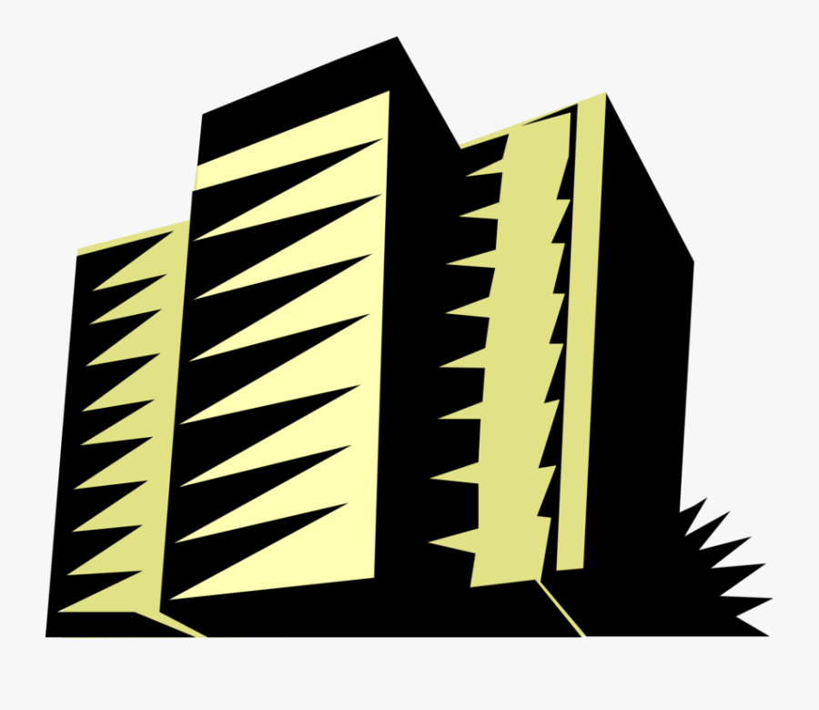 Apartment Complex Clipart Tall Short Building - Apartamento Vetor Png, Transparent Clipart