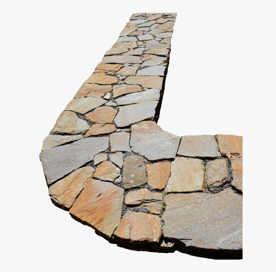 Clip Art Cobblestone Clipart - Stone Path Transparent Background, Transparent Clipart