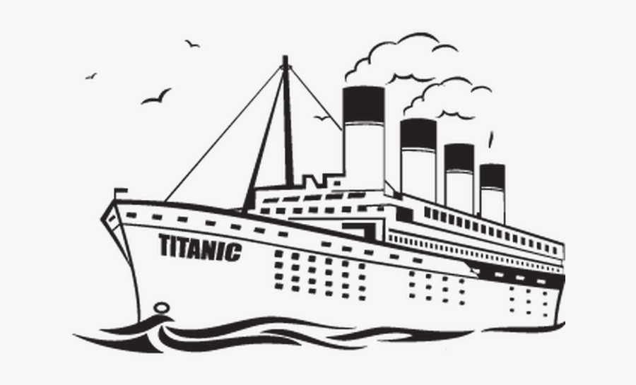 What Is Your Painted Wall Color Demo Simulation - Titanic Clipart Black And White, Transparent Clipart