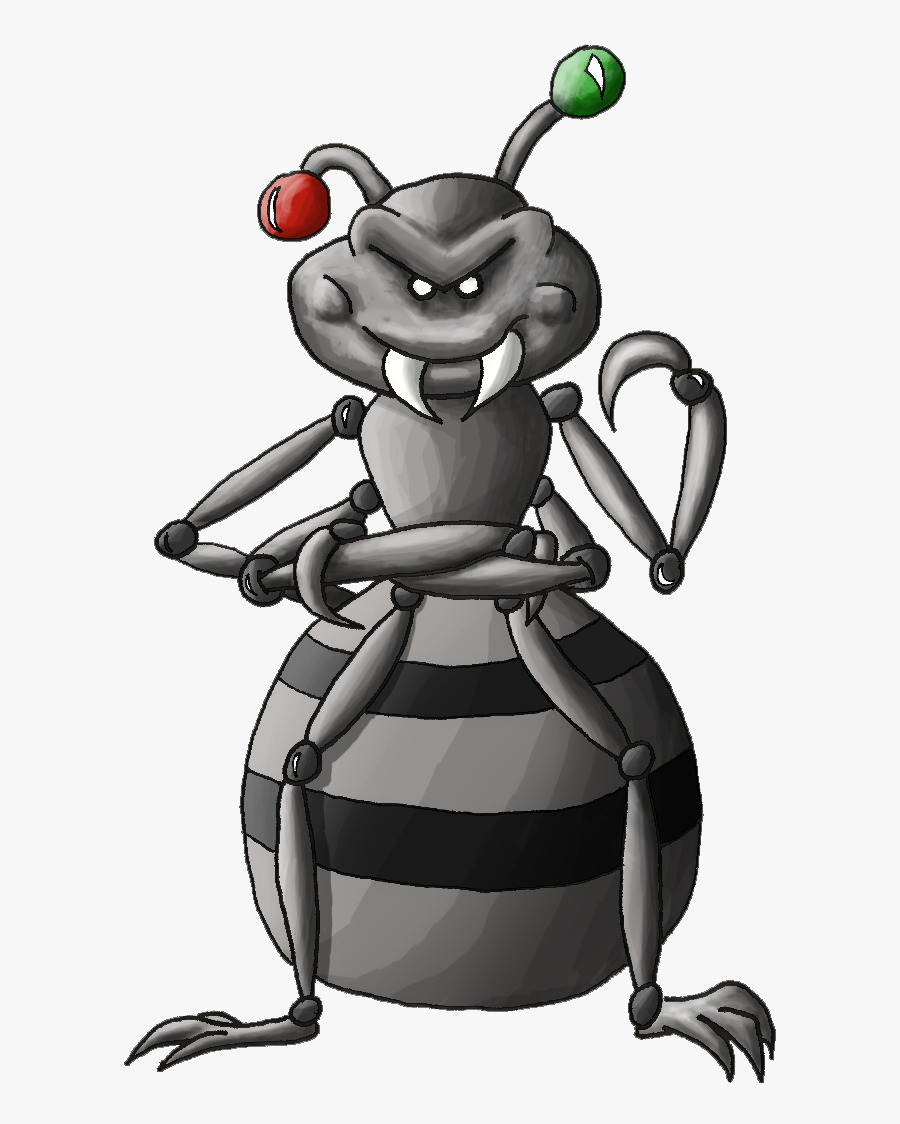 Mole Clipart Earthbound - Black Queen Ant Cartoon, Transparent Clipart