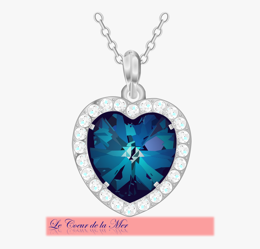 Free Heart Of The Ocean - Heart Of The Ocean Png, Transparent Clipart