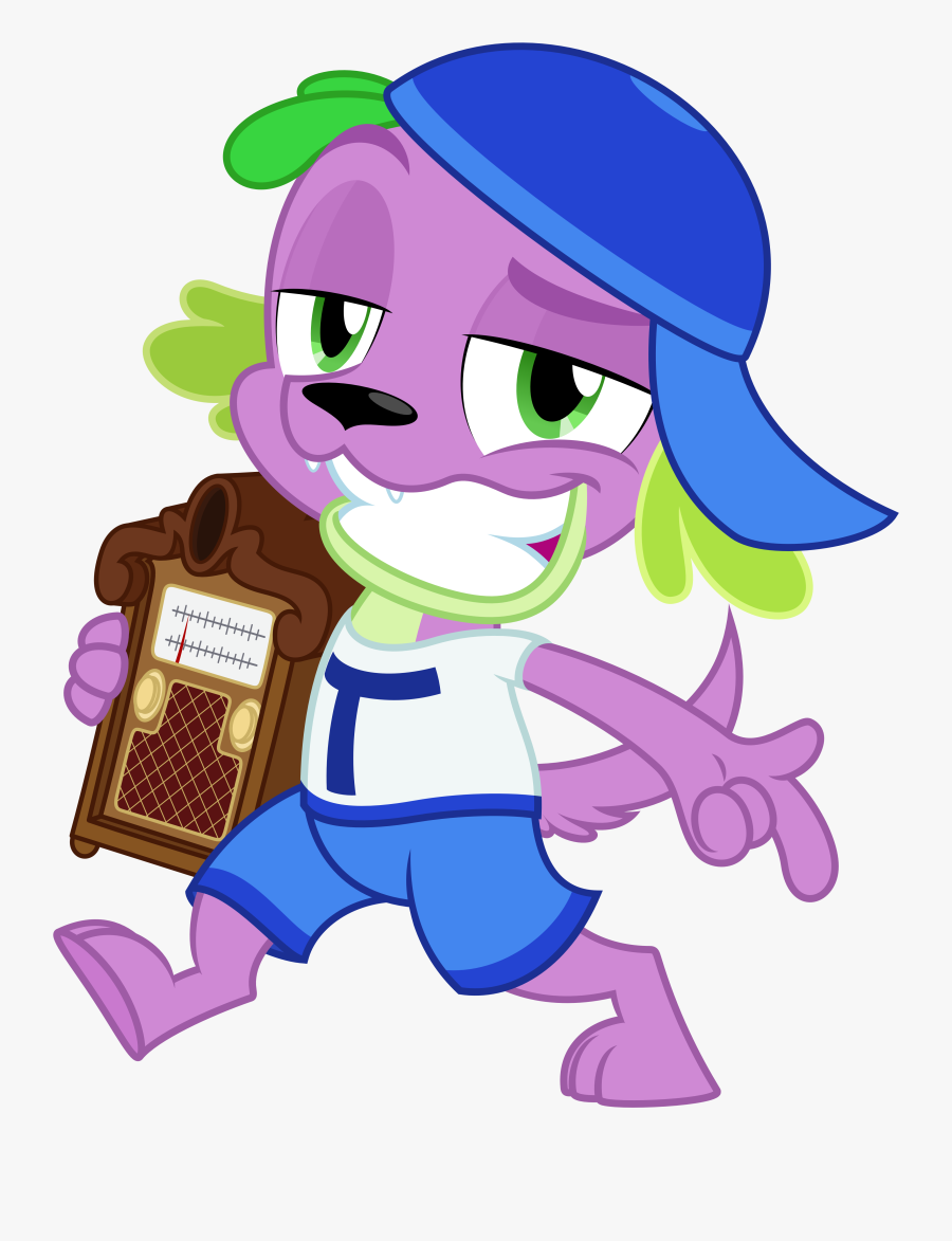 Did You Say Party Time - My Little Pony Eg Spike, Transparent Clipart