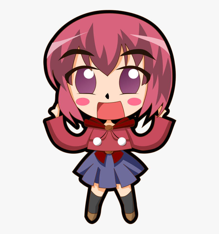 Short Clipart Short Lady - Cute Short Cartoon Girl, Transparent Clipart