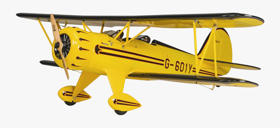 Transparent Vintage Airplane Clipart No Background - Biplane Png, Transparent Clipart