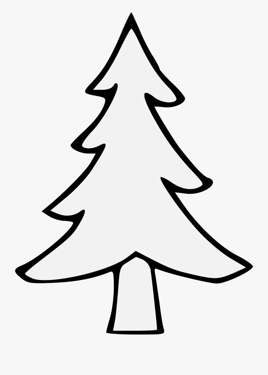 Transparent Background Black Christmas Tree Clip Art - Clip Art Christmas Pdf, Transparent Clipart