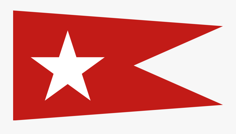 White Star Flag New - White Star Flag Titanic, Transparent Clipart