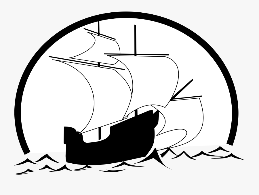 Sailing Ship Sailboat Drawing Cc0 - Ship's Mast Clip Art, Transparent Clipart