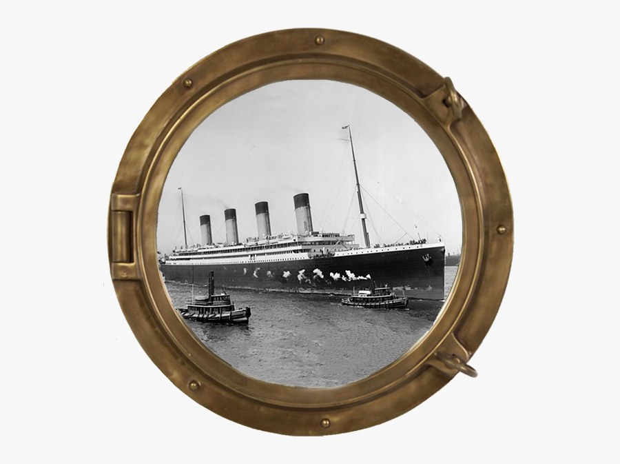 Transparent Porthole Png - White Star Line Tugboats, Transparent Clipart