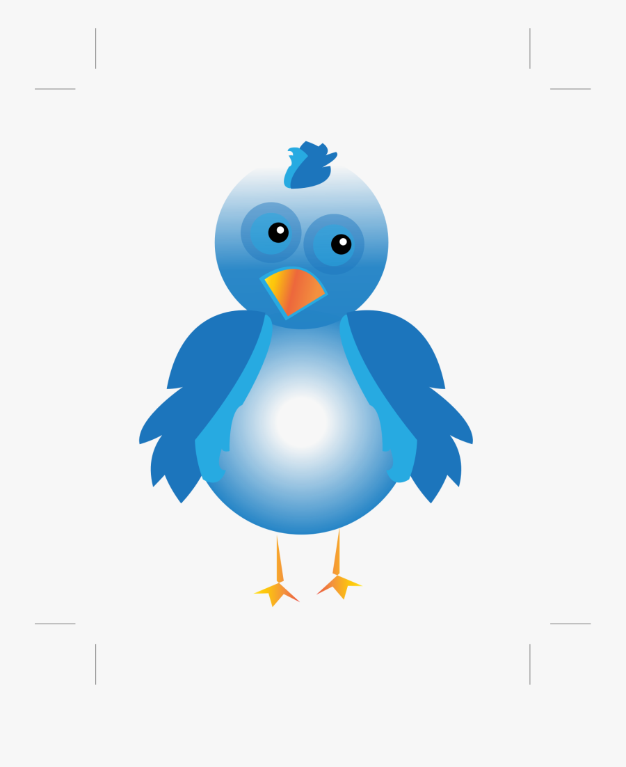 Clip Art Blue Bird Cartoon - Animation B Ird For Drawing, Transparent Clipart