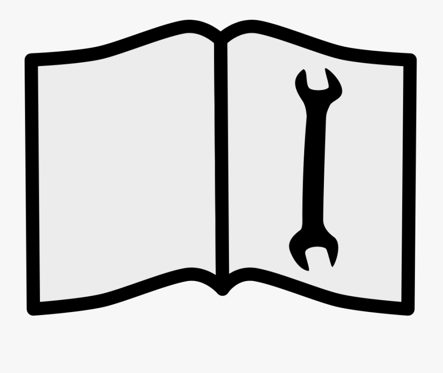 Read Service Manual - Manual Clipart, Transparent Clipart