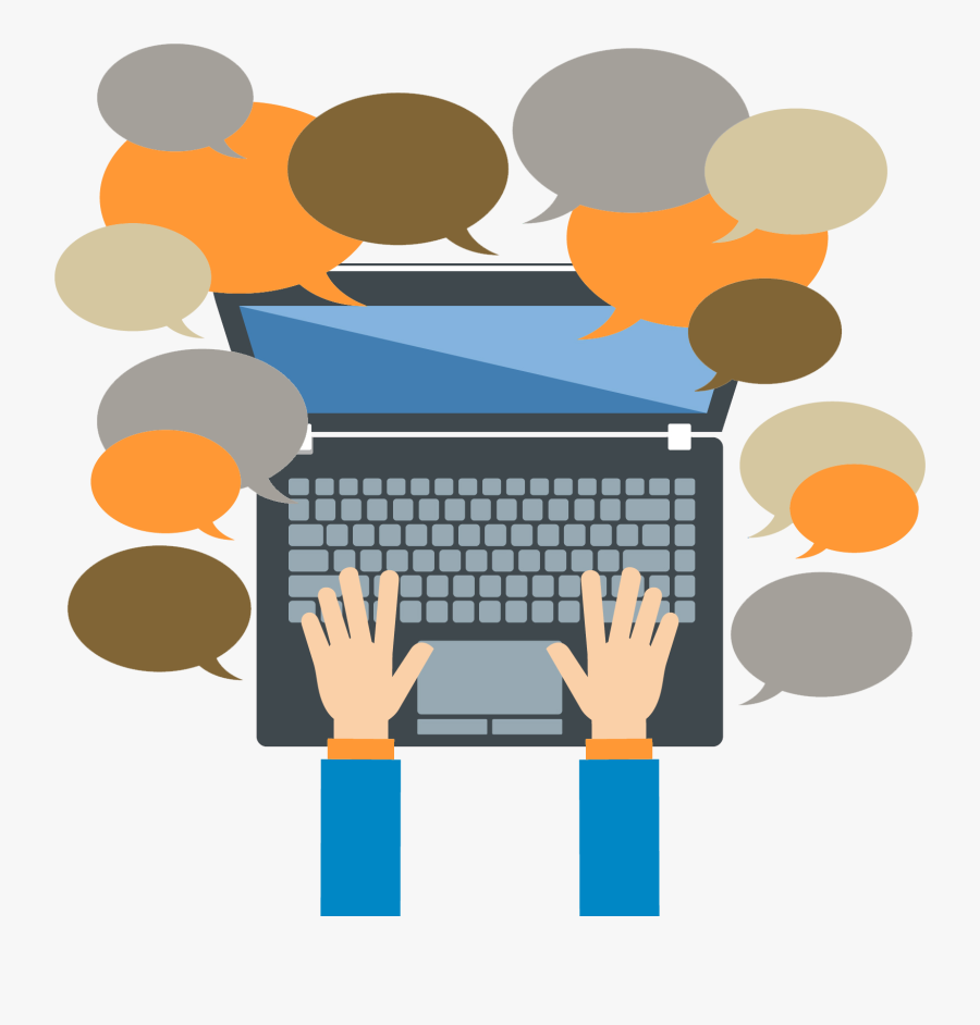 Benefits Of Customer Service In Social Media - Clipart Social Media Png, Transparent Clipart