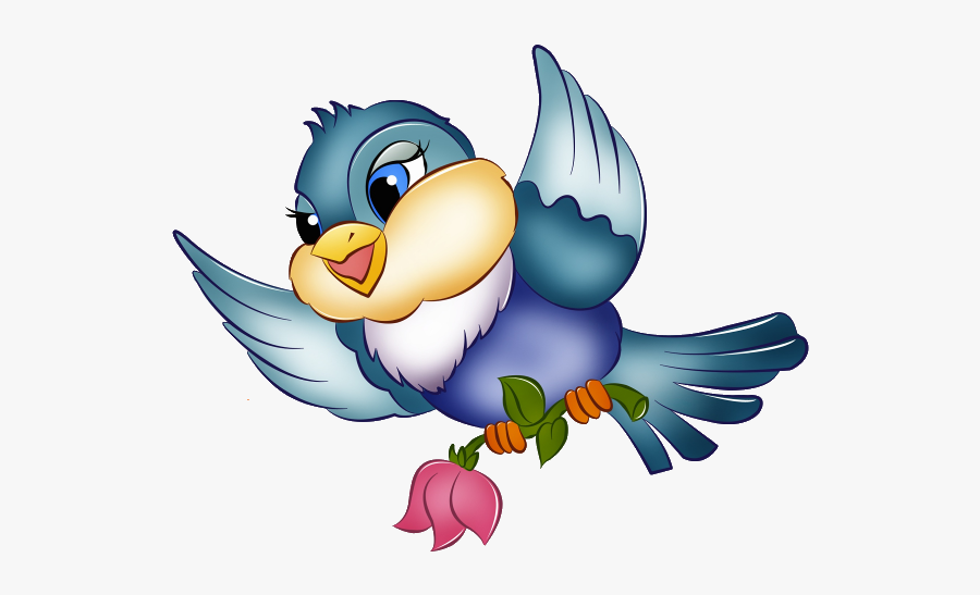 Cute Cartoon Animals Birds, Transparent Clipart