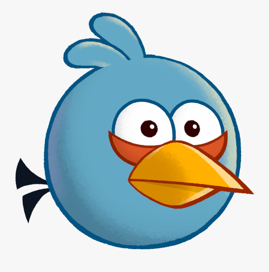 Image - Cartoon Angry Birds Blues, Transparent Clipart