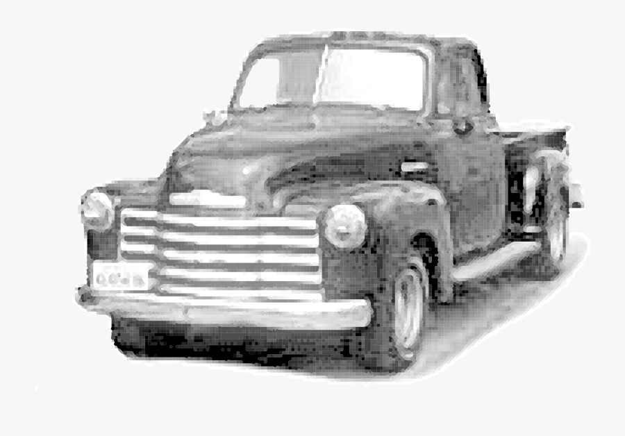 Pickup Truck Clipart Broken Down - Old Truck, Transparent Clipart