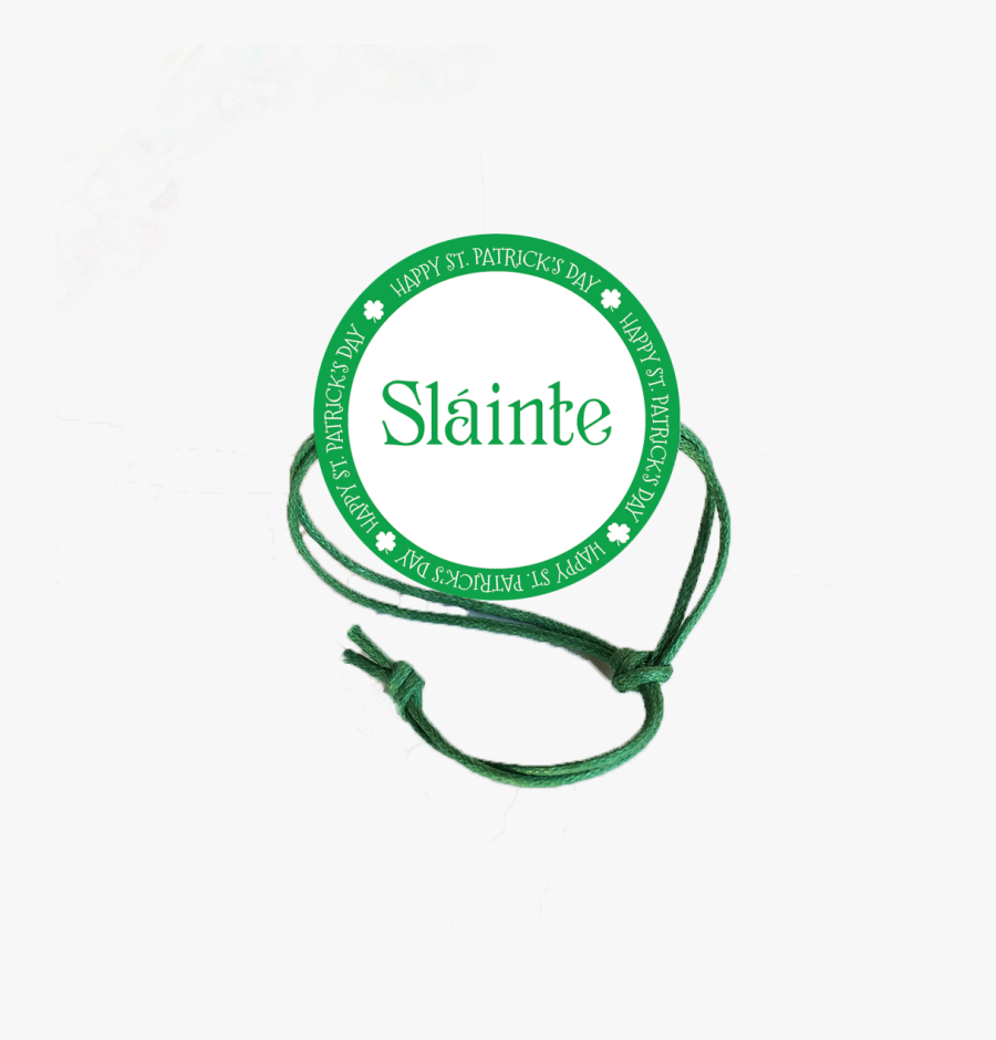 Patrick"s Day Napkin Knot - Bracelet, Transparent Clipart