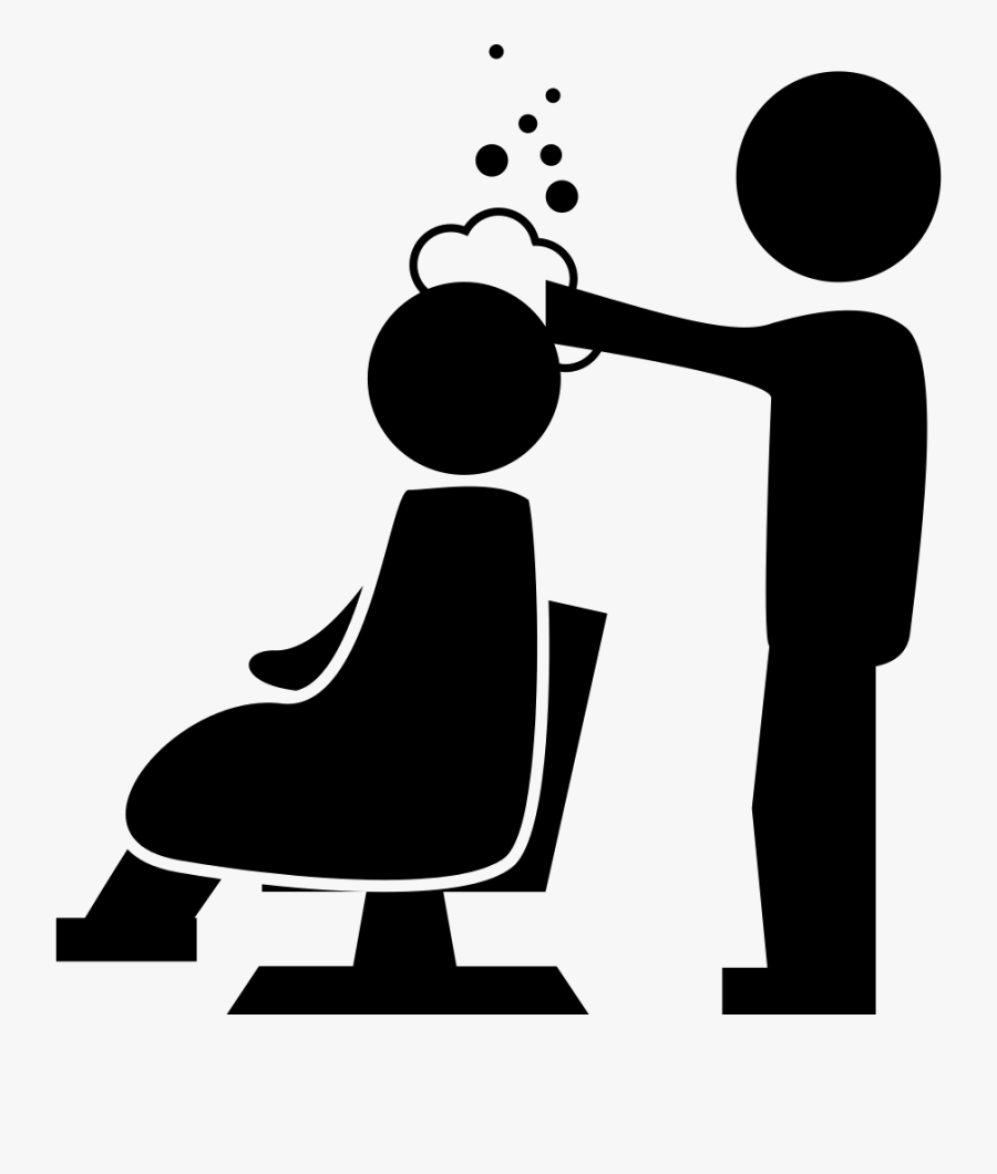 Shampoo Application In Hair Salon Comments - Hair Shampoo Icon, Transparent Clipart