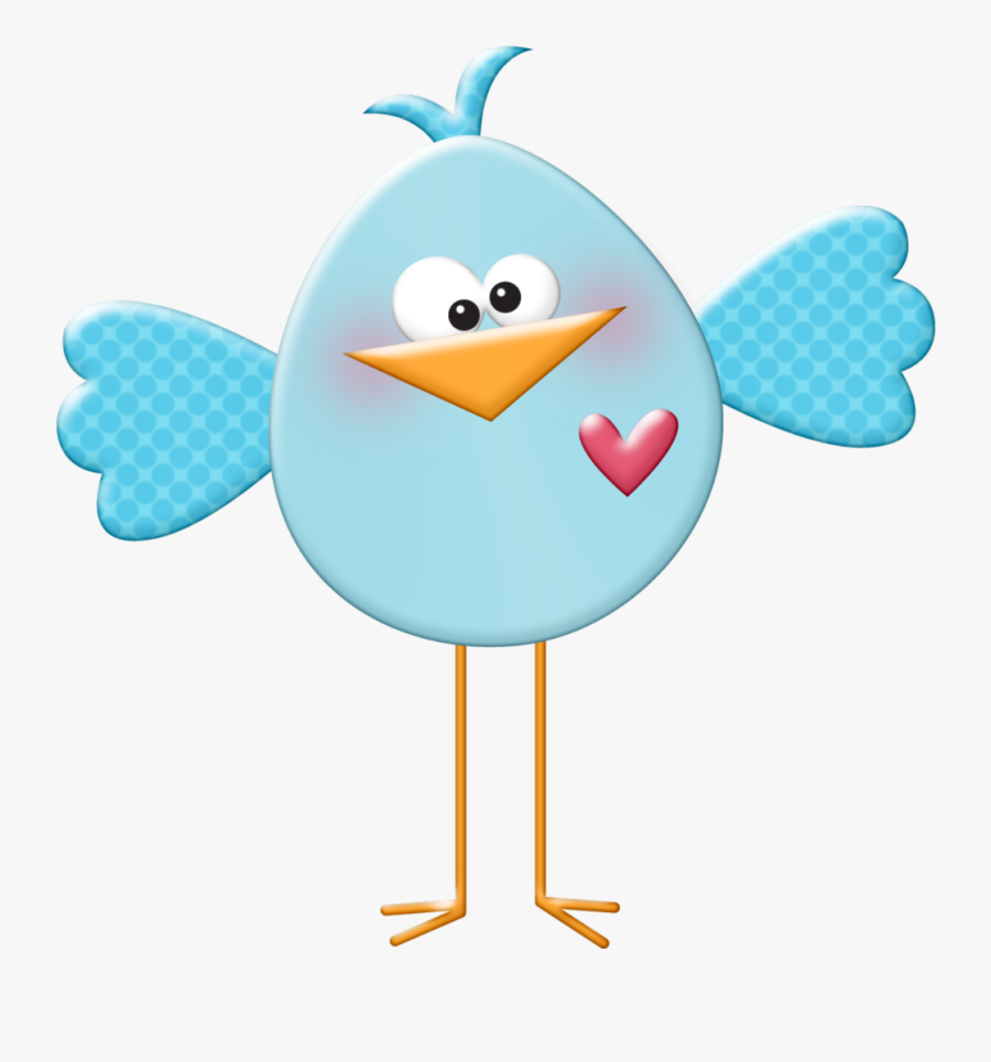 Bluebird Clipart Baby Shower - Pajaritos Infantiles, Transparent Clipart