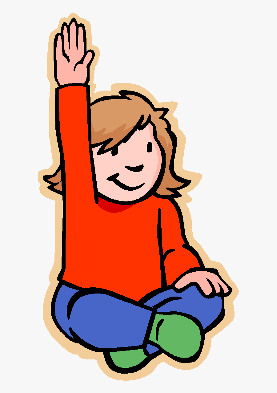 What Does A Good Listener Look Like - Raise Your Hand To Speak, Transparent Clipart