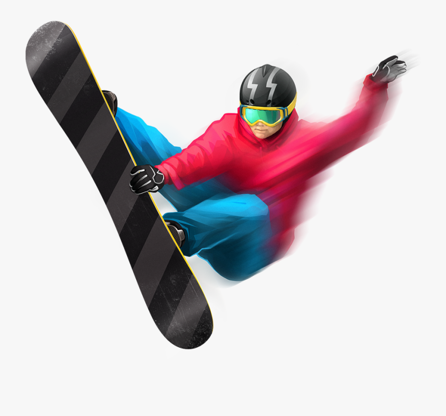 Freestyle-skiing - Snowboard Transparent Background, Transparent Clipart