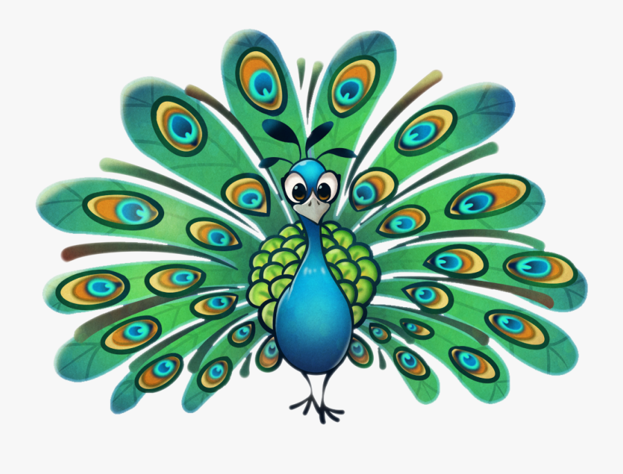 Transparent Background Peacock Clipart, Transparent Clipart