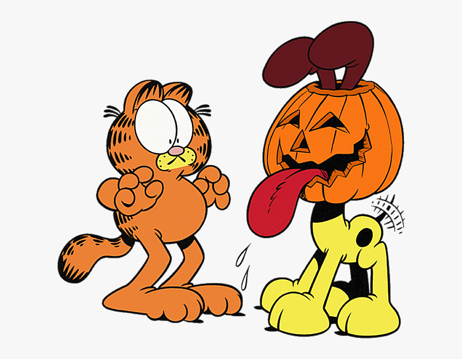 Halloween Garfield Cat, Garfield Halloween, Garfield - Garfield The Cat Halloween, Transparent Clipart