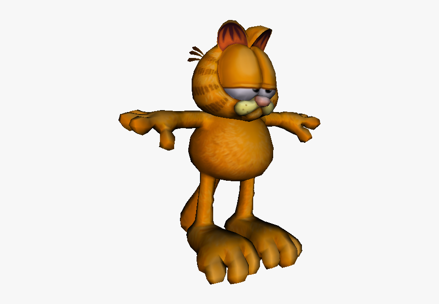 Garfield Clipart Computer - Garfield T Pose Png, Transparent Clipart